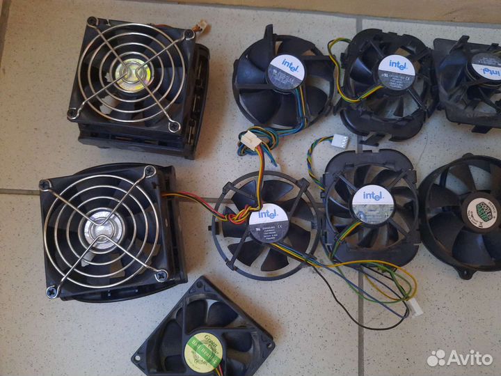 Вентиляторы для пк разные