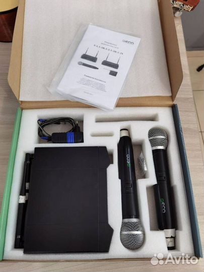 Микрофонная Радиосистема Volta U-2 Два Микрофона