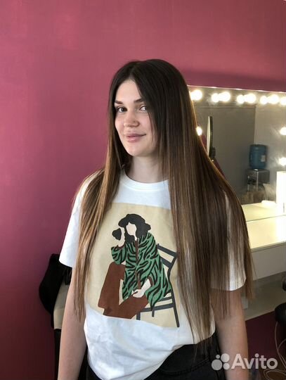 Наращивание волос биопротеин