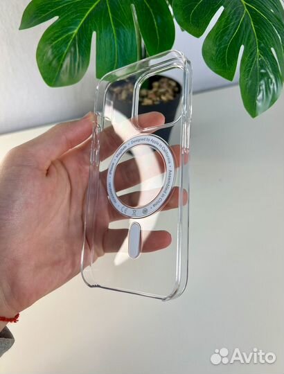 Чехол на iPhone magsafe clear case с анимацией