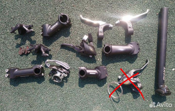 Манетки выносы калиперы подседельный штырь