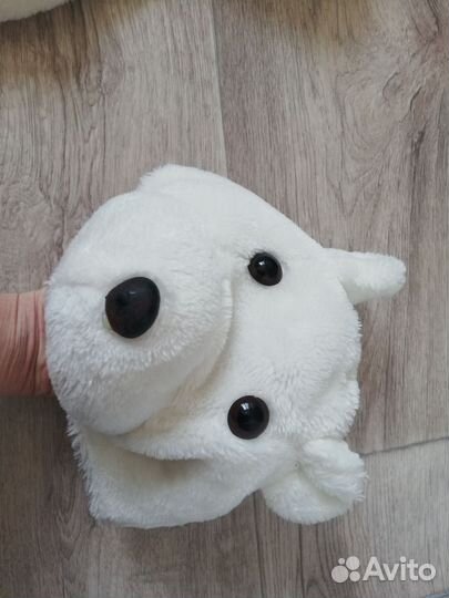 Костюм карнавальный белый мишка