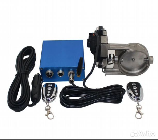 Блок управления заслонками выхлопа