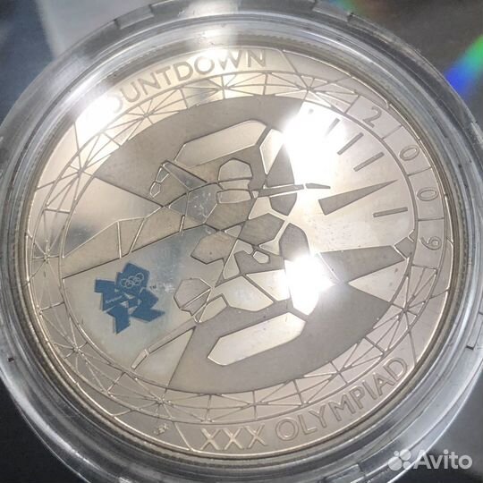 5 фунтов 2009 proof 56,56гр