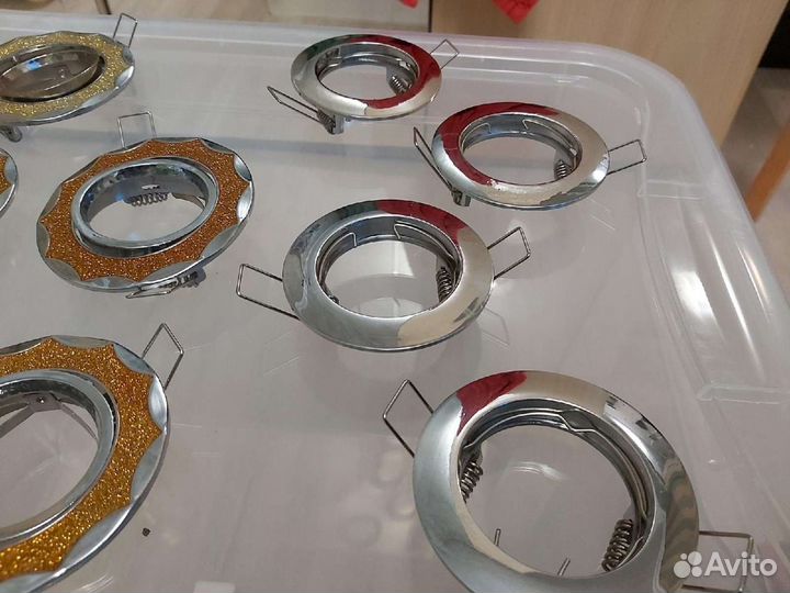 Встраиваемые светильники бу