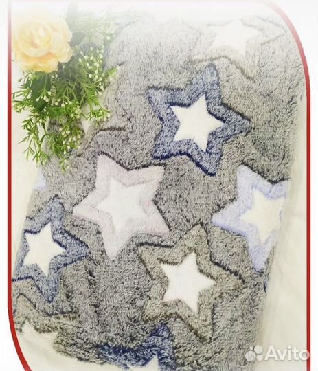 Плед флисовый новый