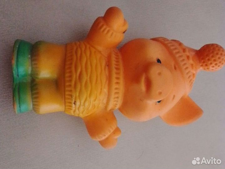 Резиновые игрушки СССР