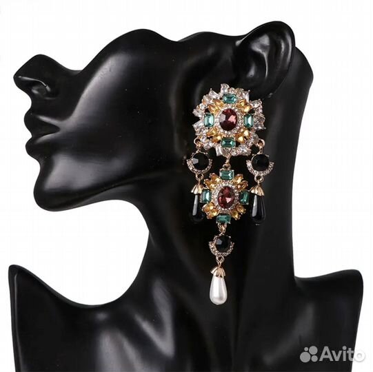 Серьги длинные