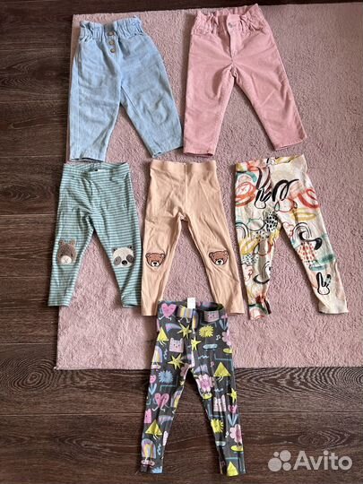 Детские вещи на девочку пакетом 98