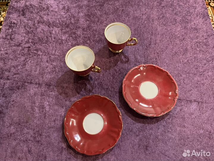 Две кофейные пары Bareuther Bavaria