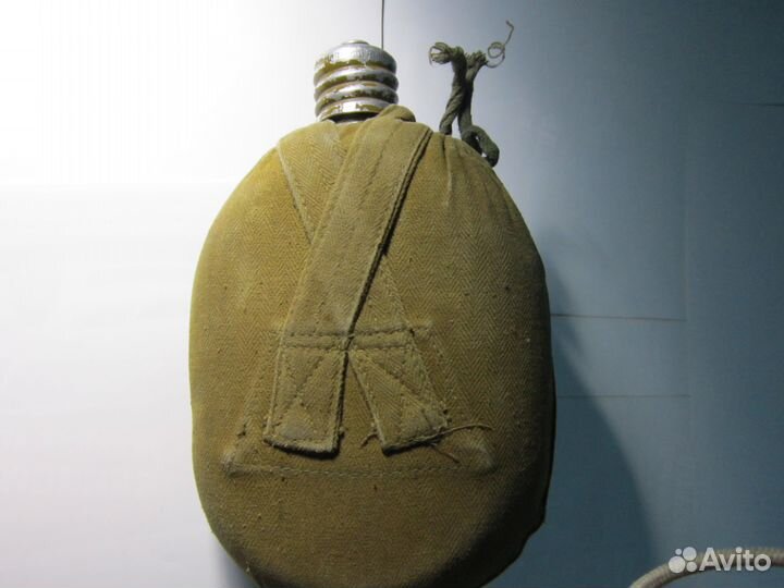 Фляжка б/у солдатская в чехле (СССР)