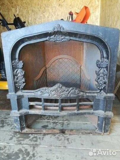Чугунная печь камин б/у. Продаю