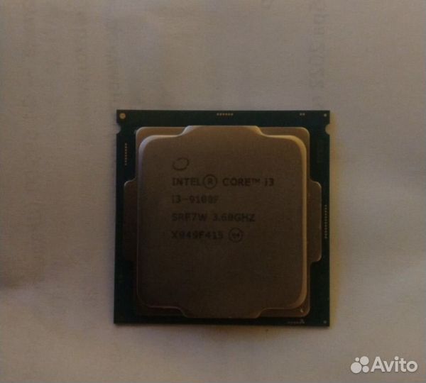 Процессор I3 9100f