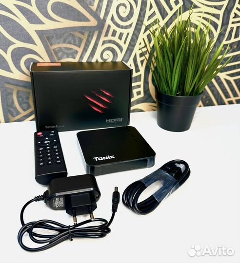 Tanix w2 прошитая 2990 каналов + ютуб