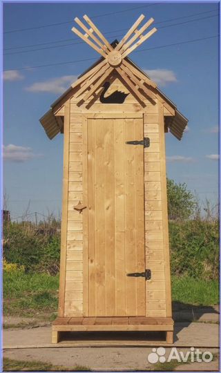 Уличный туалет домик с установкой йем 959