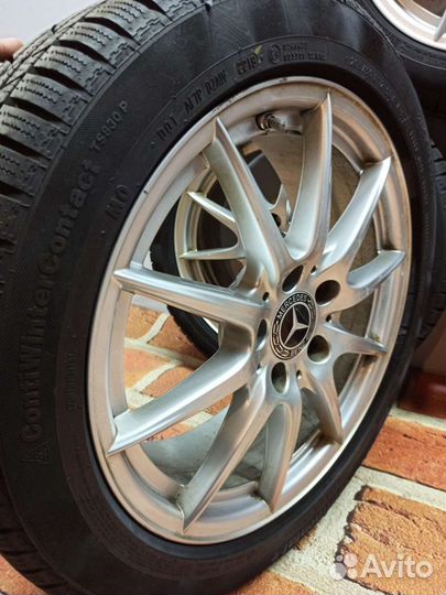 Комплект оригинальных зимних колёс для MB GLA