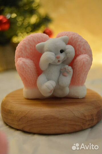 Мыло ручной работы, подарок на Новый год