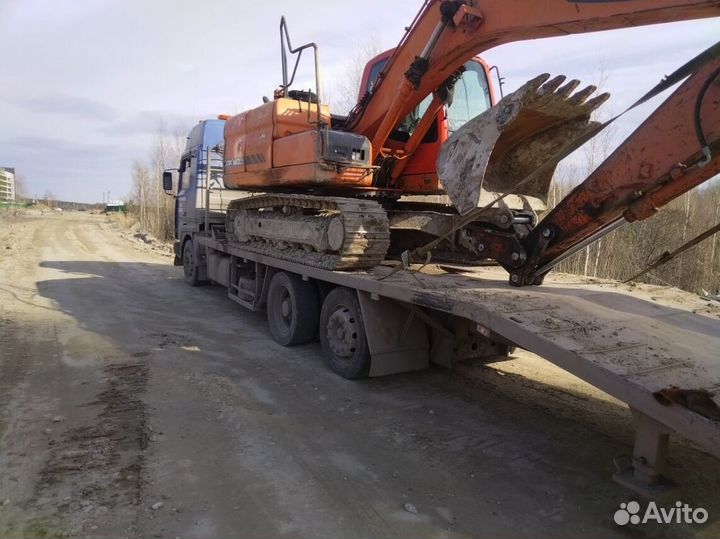 Услуги трала негабаритные перевозки тралом