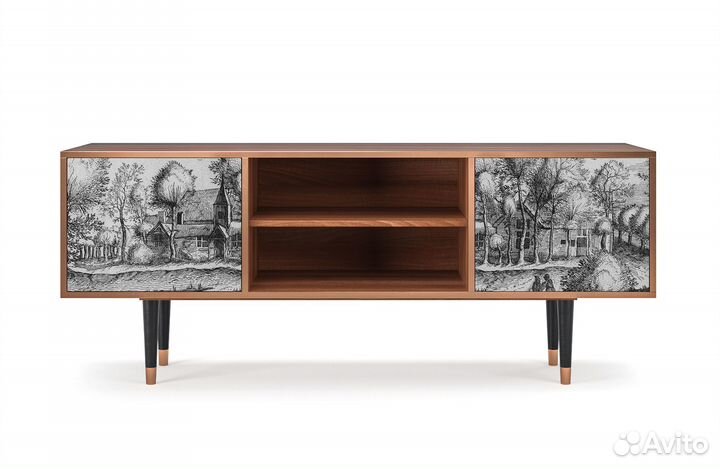 Тв-тумба T2 - Орех - A Pond