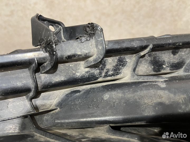 Фара птф Hyundai Solaris 15- правая