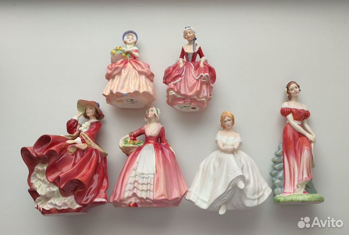 Английские фарфоровые статуэтки Royal Doulton