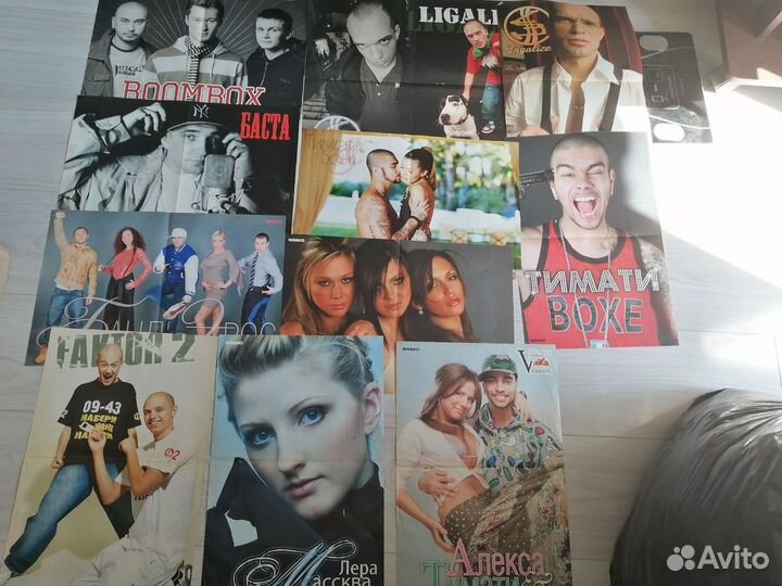 Плакаты постеры Музыка (Русские) А3