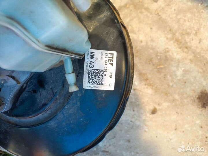 Вакуумный усилитель тормозов volkswagen polo 5