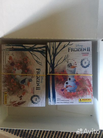 Карточки для журнала Panini Холодное сердце 2