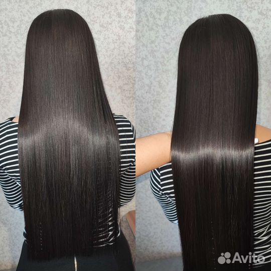 Кератиновое выпрямление волос на дому