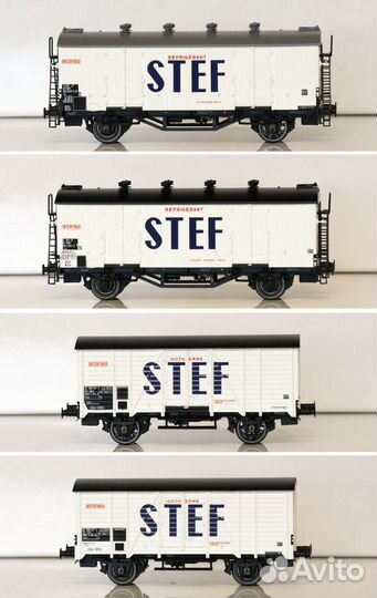 Модели ж/д H0, холодильники stef