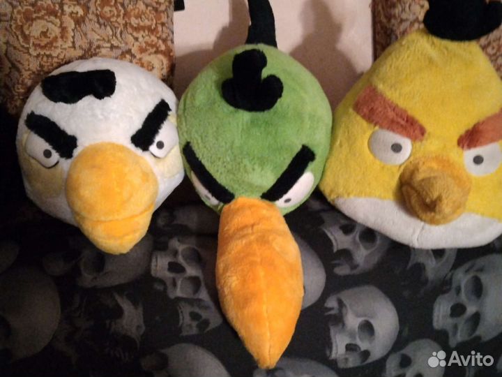 Angry Birds игрушки мягкие