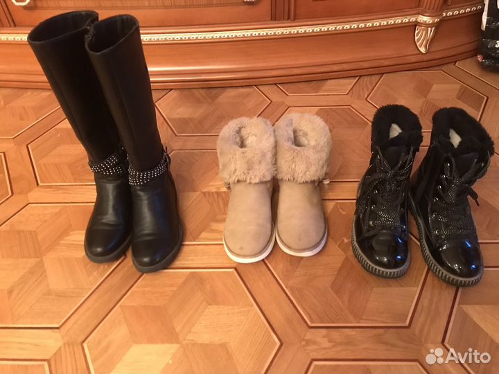 Сапоги для девочки