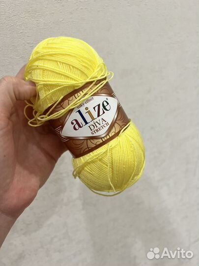 Пряжа Alize Diva Stretch для купальников