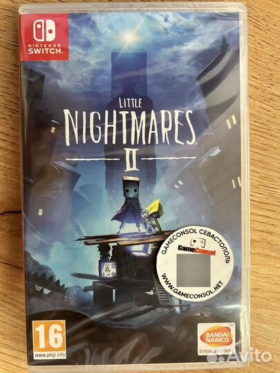 Little Nightmares 1 + 2 части диск для PS4 новый