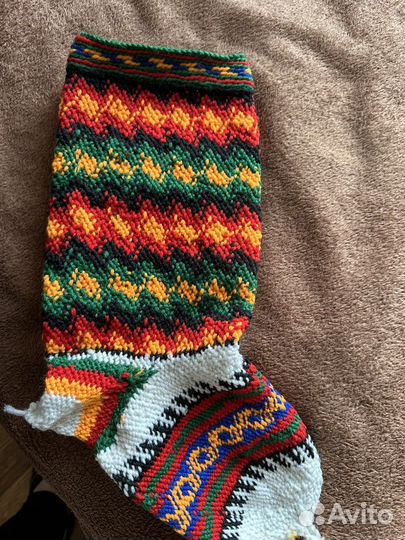 Новые теплые Носки гольфы из шерсти ламы