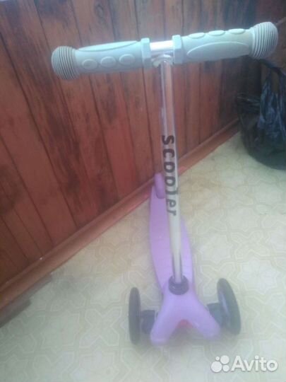 Самокат детский трехколесный