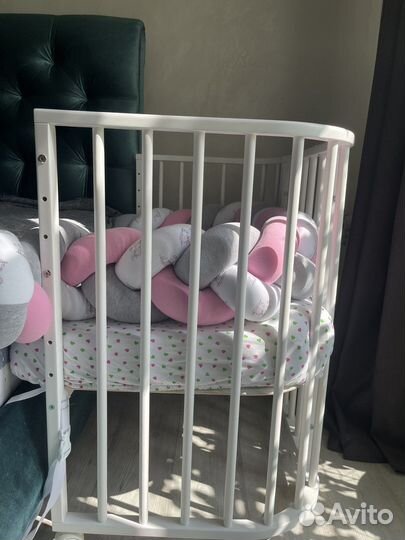Детская кроватка приставная
