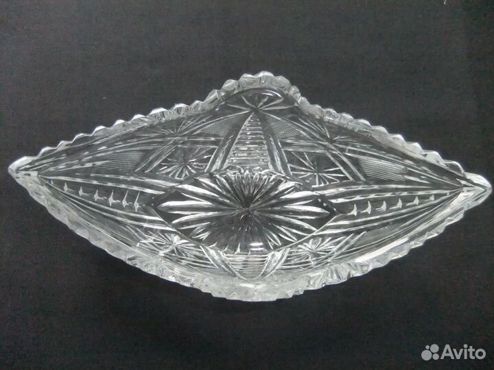 Салатник хрустальный 