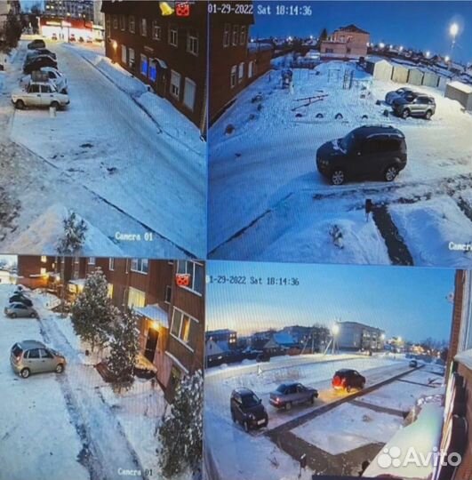 Монтаж систем видеонаблюдения