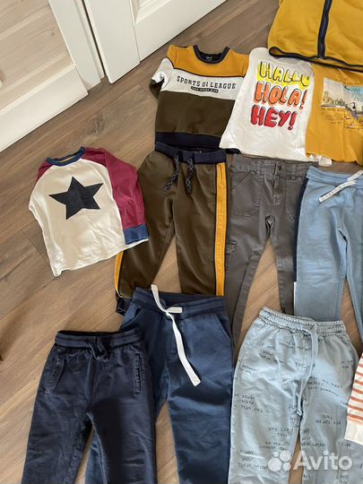 Большой пакет вещей на мальчика 110-116