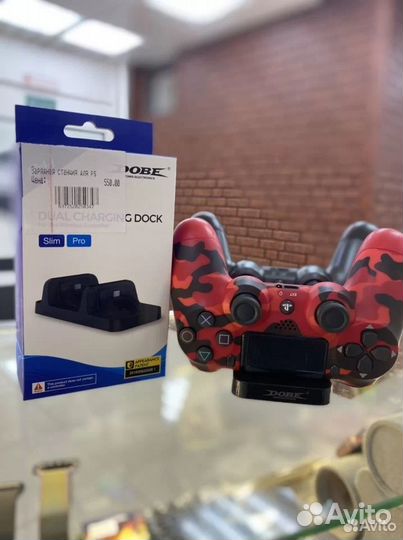 Зарядка для джостика Ps4