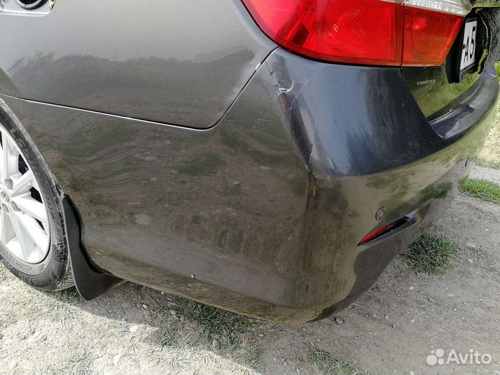 Бампер задний оригинал на Камри V50