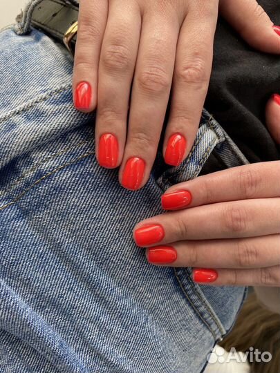 Маникюр с покрытием гель-лак