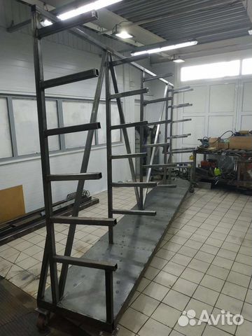 Стеллаж для хранения металла
