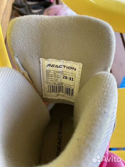 Роликовые коньки детские раздвижные и шлем