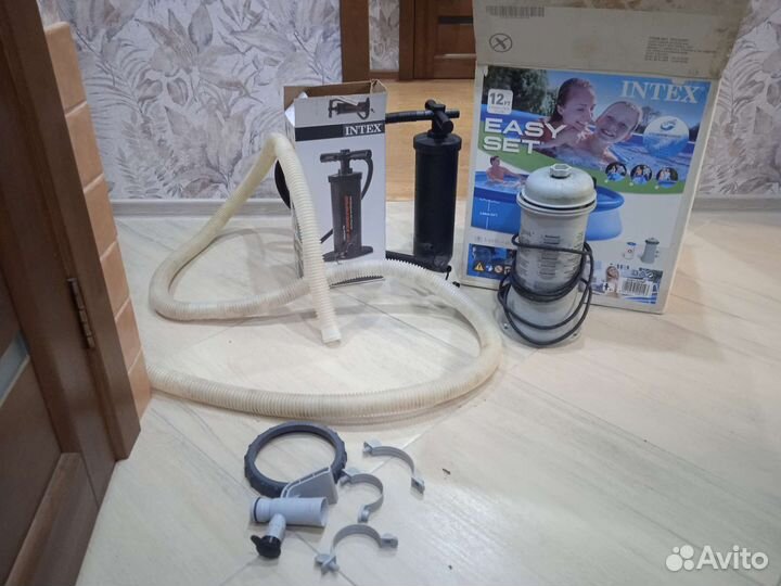 Фильтр и насос для надувного бассейна