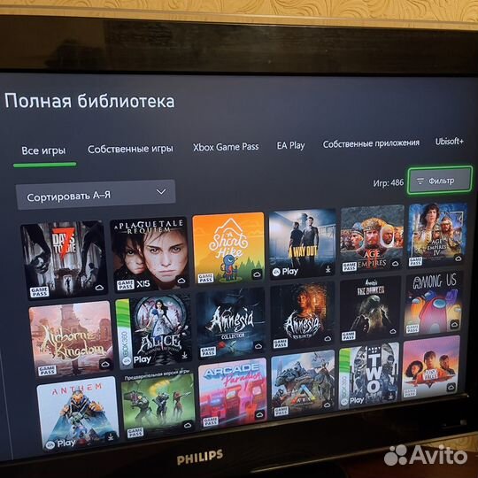 Xbox One 500 gb +500игр