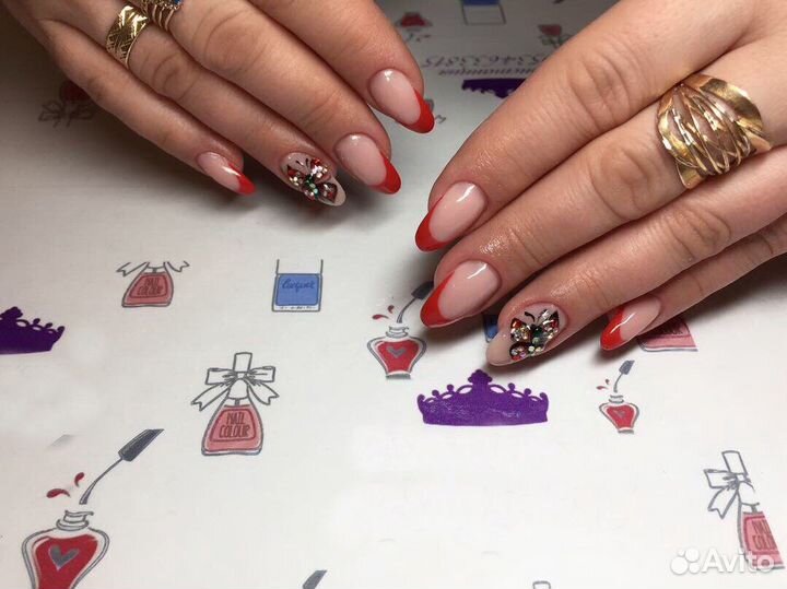 Ногти наращивание, дизайн, коррекция