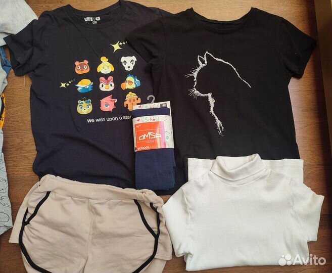 Одежда пакетом для девочки 140