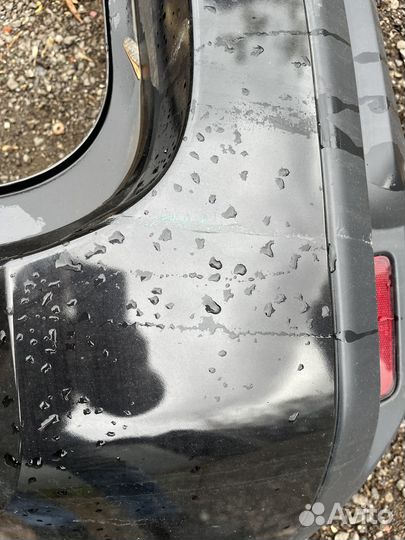 Рено дастер задний бампер